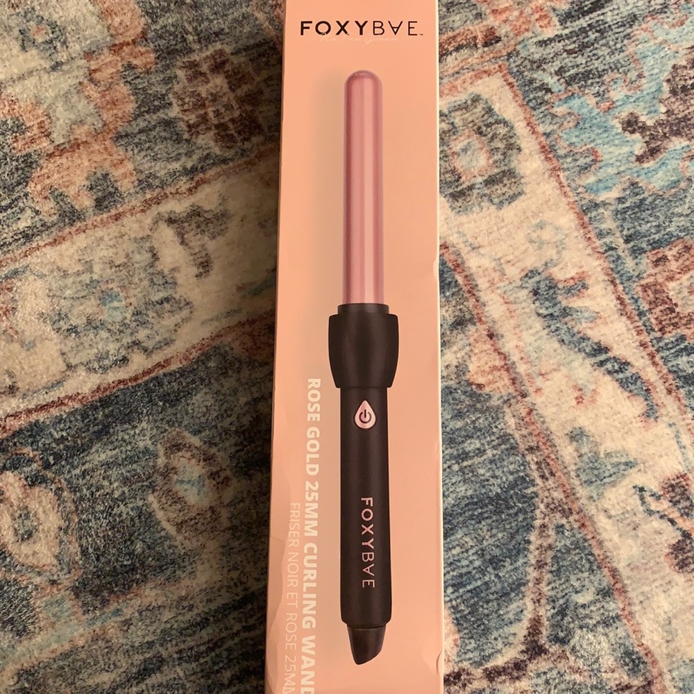 Foxybae Rose Gold 25MM Curling Wand
